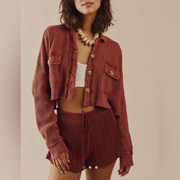 Free People Sweaters - FP One Scout Cropped Jacket